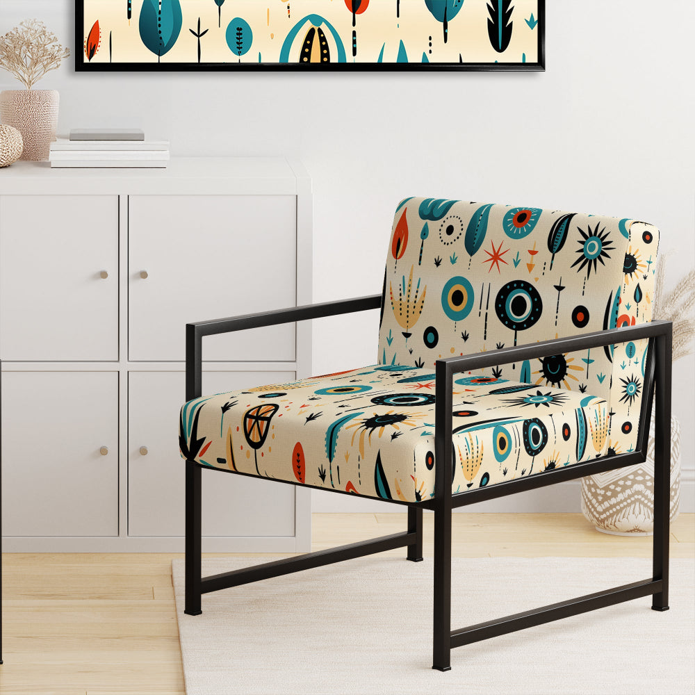 Nomadic Treasures Boho Pattern - Modern Accent Side Chair