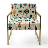 Nomadic Treasures Boho Pattern - Modern Accent Side Chair
