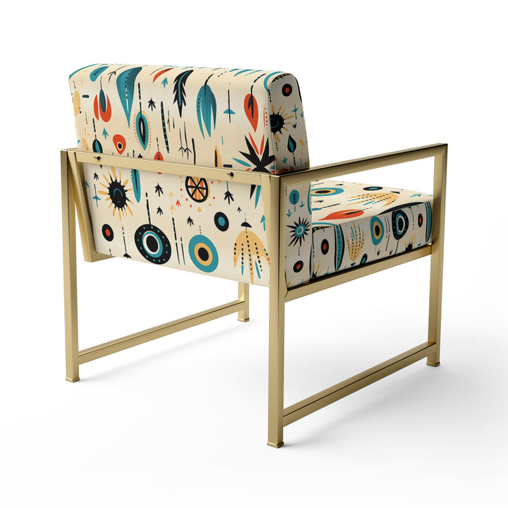 Nomadic Treasures Boho Pattern - Modern Accent Side Chair