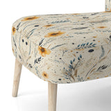 Nomadic Whispers Boho Pattern - Modern Arm Chair