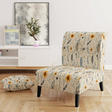 Nomadic Whispers Boho Pattern - Modern Arm Chair