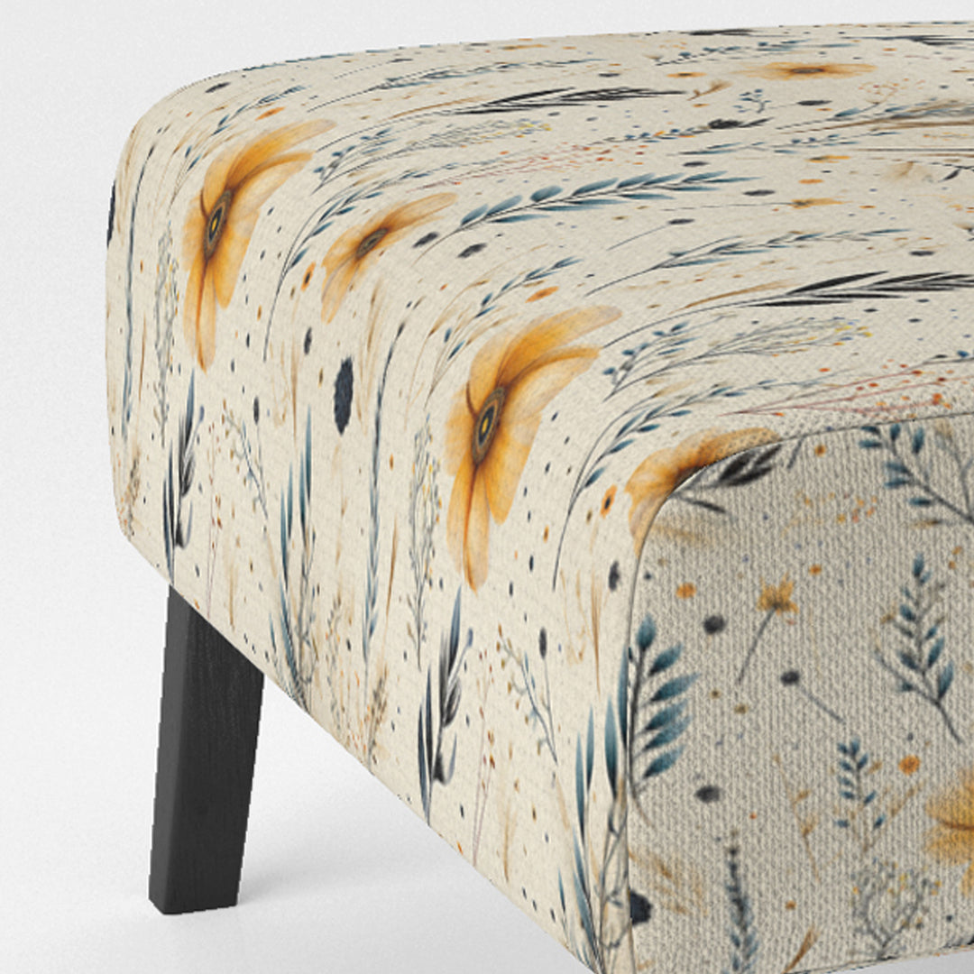 Nomadic Whispers Boho Pattern - Modern Arm Chair