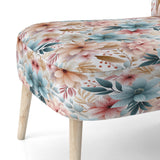 Pastel Bohemian Flowers Pattern - Cottage Arm Chair