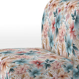 Pastel Bohemian Flowers Pattern - Cottage Arm Chair