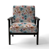 Pastel Bohemian Flowers Pattern - Cottage Arm Chair