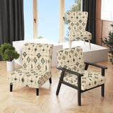 Tribal Nomad Boho Pattern- Upholstered Accent Chair