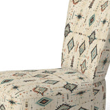 Tribal Nomad Boho Pattern- Upholstered Accent Chair