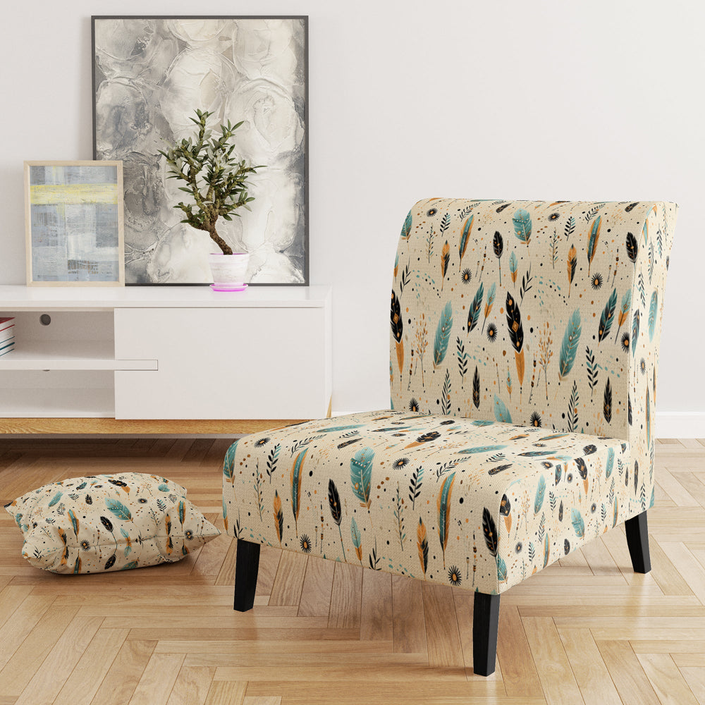 Tribal Oasis Boho Pattern - Bohemian Arm Chair