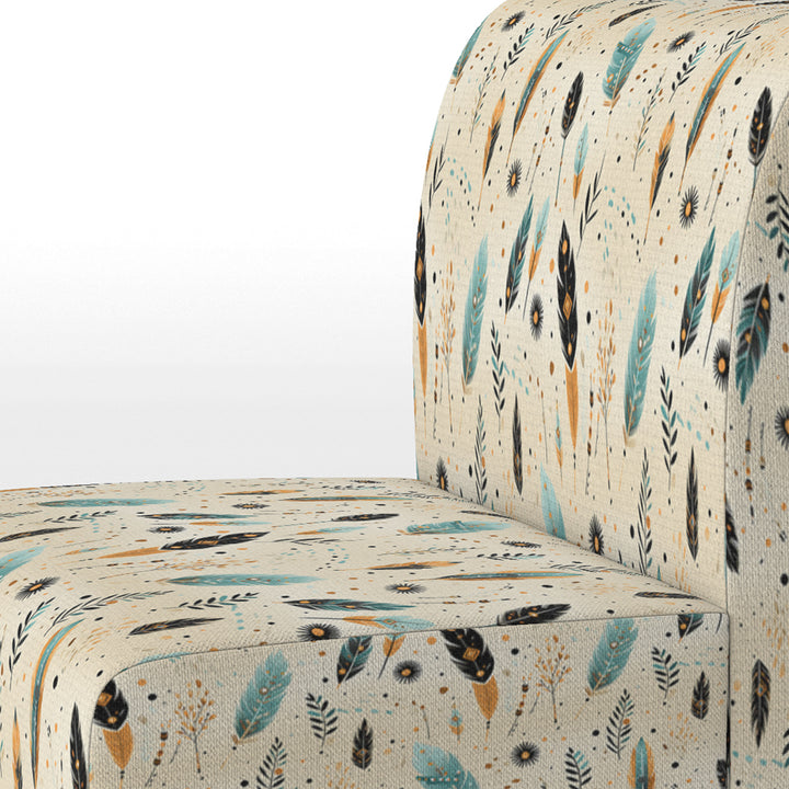 Tribal Oasis Boho Pattern - Bohemian Arm Chair