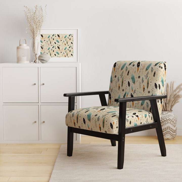 Tribal Oasis Boho Pattern - Bohemian Arm Chair