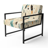 Tribal Oasis Boho Pattern - Bohemian Arm Chair