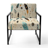 Tribal Oasis Boho Pattern - Bohemian Arm Chair