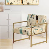 Tribal Oasis Boho Pattern - Bohemian Arm Chair
