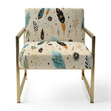 Tribal Oasis Boho Pattern - Bohemian Arm Chair