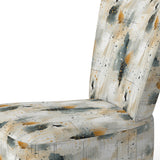 Urban Geometric Pattern - Modern Accent Slipper Chair