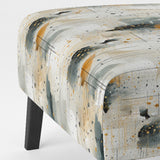 Urban Geometric Pattern - Modern Accent Slipper Chair