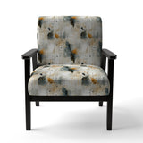 Urban Geometric Pattern - Modern Accent Slipper Chair