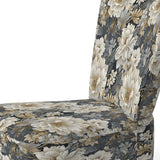 Flower Elegance Neutral Grey - Cottage Arm Chair