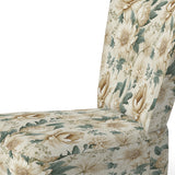Antique Beige Vintage - Cottage Accent Slipper Chair