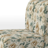 Antique Beige Vintage - Cottage Accent Slipper Chair