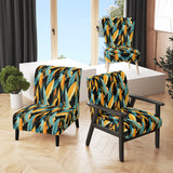 Tribal Camo Fusion - Upholstered Modern Accent Chairs