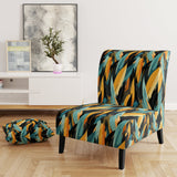 Tribal Camo Fusion - Upholstered Modern Accent Chairs