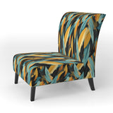 Tribal Camo Fusion - Upholstered Modern Accent Chairs