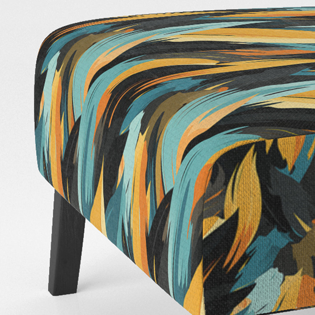 Tribal Camo Fusion - Upholstered Modern Accent Chairs