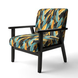Tribal Camo Fusion - Upholstered Modern Accent Chairs