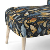 Feather Tribal Fusion- Upholstered Accent Chair