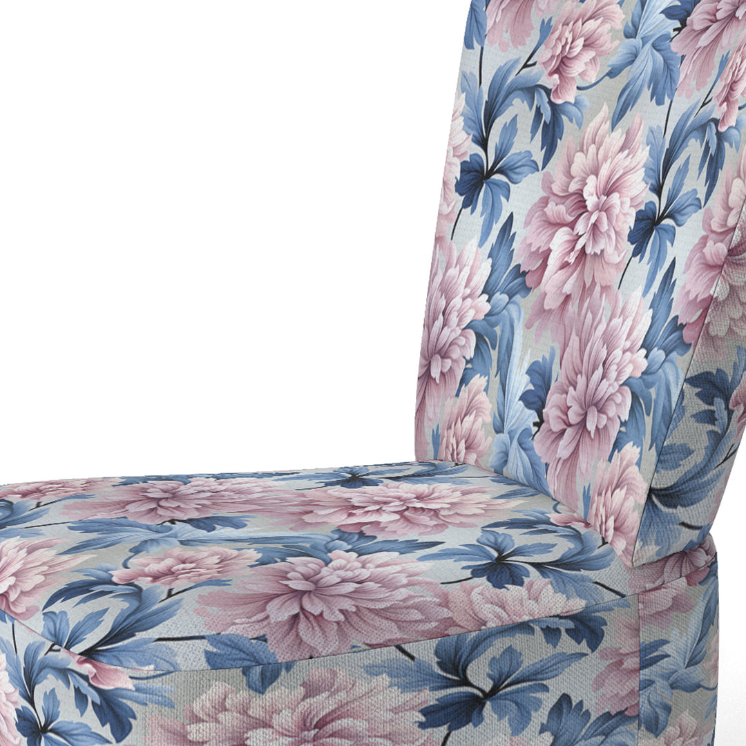 Purple And Pink Royal Damask Treasures - Bohemian Arm Chair