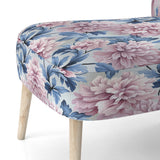 Purple And Pink Royal Damask Treasures - Bohemian Arm Chair