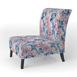 Purple And Pink Royal Damask Treasures - Bohemian Arm Chair