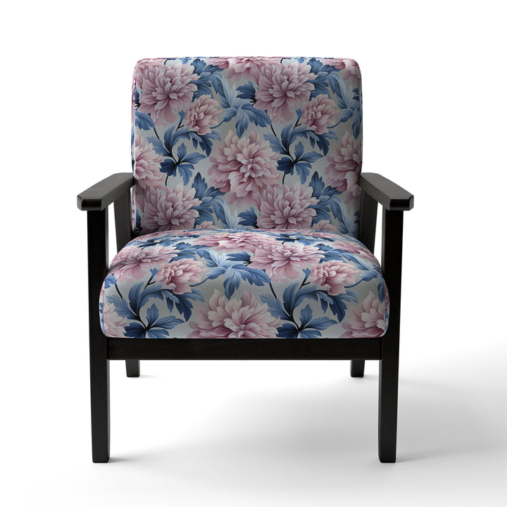 Purple And Pink Royal Damask Treasures - Bohemian Arm Chair