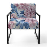Purple And Pink Royal Damask Treasures - Bohemian Arm Chair