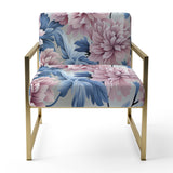 Purple And Pink Royal Damask Treasures - Bohemian Arm Chair