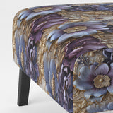 Royal And Purple And Golden Regal Opulence - Cottage Accent Side Chair