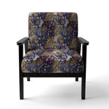 Royal And Purple And Golden Regal Opulence - Cottage Accent Side Chair