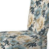 Sandy Beige And Blue Hydrangea Tranquility - Cottage Arm Chair