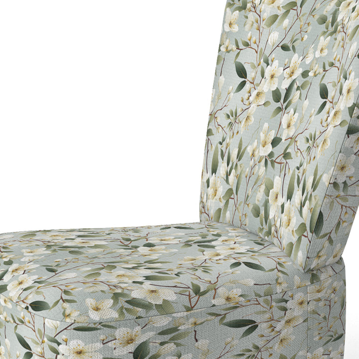 Minimalist Poppy Wonders - Upholstered Cottage Accent Chairs