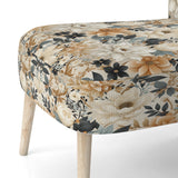 White Blossoms In Paradise - Cottage Arm Chair
