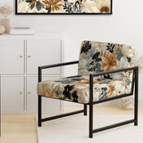 White Blossoms In Paradise - Cottage Arm Chair