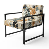 White Blossoms In Paradise - Cottage Arm Chair