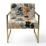 White Blossoms In Paradise - Cottage Arm Chair
