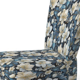 Artistic Blue Magnolia Essence Beauty - Cottage Arm Chair