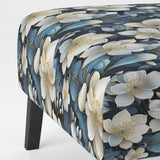 Artistic Blue Magnolia Essence Beauty - Cottage Arm Chair