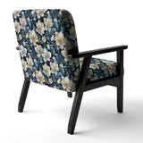 Artistic Blue Magnolia Essence Beauty - Cottage Arm Chair