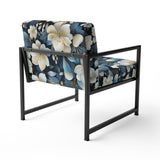 Artistic Blue Magnolia Essence Beauty - Cottage Arm Chair