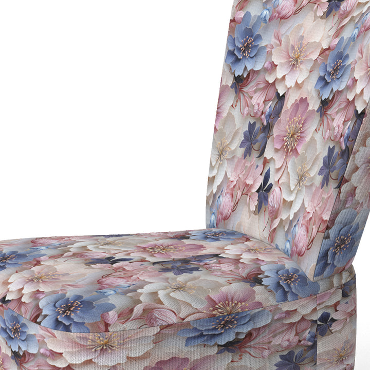 Romantic Blossoms Floral Pattern - Cottage Arm Chair