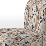 Classic Vintage White Garden Melodies - Cottage Accent Side Chair